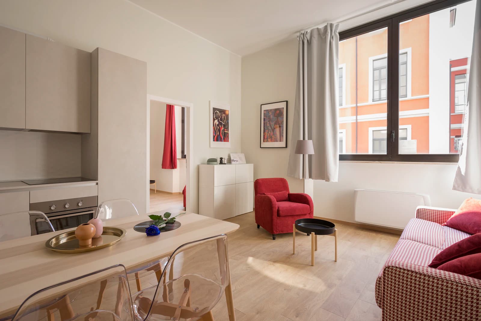 1 Bedroom Apartment Living Space